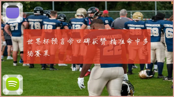 世界杯预言帝口碑获赞 精准命中多场赛果