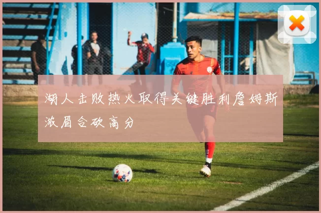 湖人击败热火取得关键胜利詹姆斯浓眉合砍高分